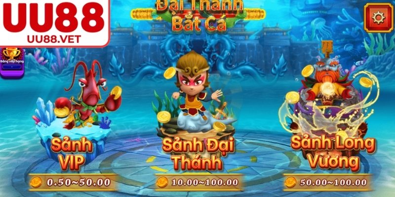 Bắt Cá Đại Thánh UU88 Theo Dấu Huyền Thoại Giữa Biển Sâu 1 Bắt cá đại thánh UU88 sức hút từ cốt truyện Tây Du