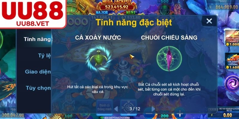 Điều kiện kích hoạt vòng quay