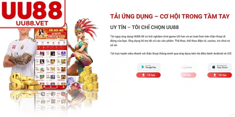 Tải App uu88 2 Cách tải app UU88 cho Android
