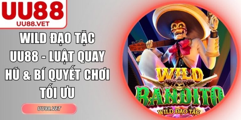Wild Đạo Tặc UU88 - Luật Quay Hũ & Bí Quyết Chơi Tối Ưu 5 Wild Đạo Tặc UU88